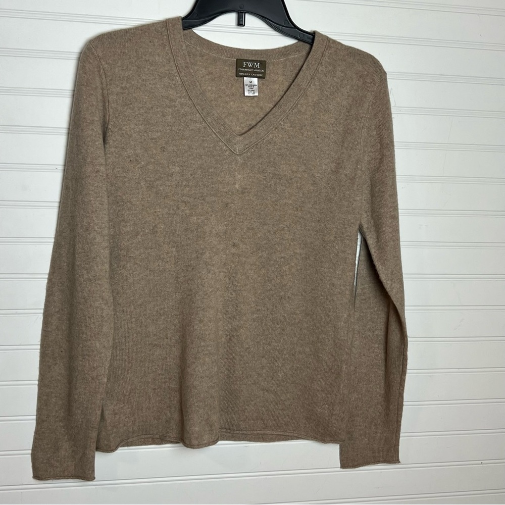 Fenn Wright Manson 2-Ply 100% Cashmere Sweater Size M